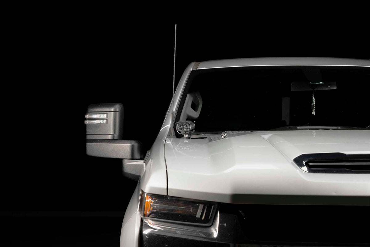 Morimoto LED Ditch Light System: 2020-2024 Chevy Silverado 2500/3500 HD
