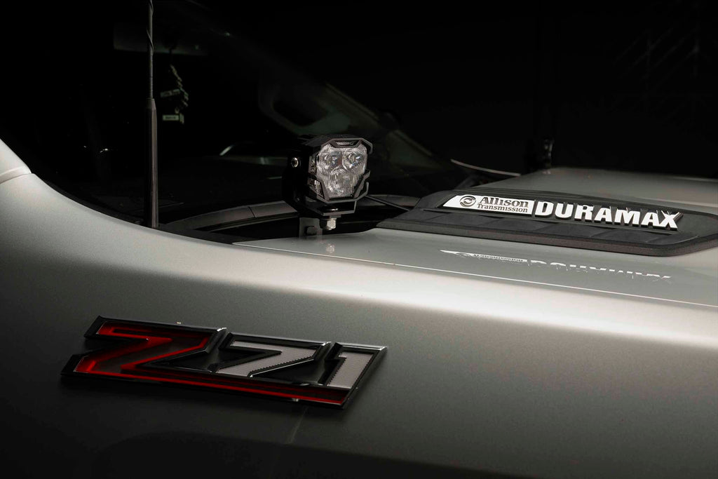 Morimoto LED Ditch Light System: 2020-2024 Chevy Silverado 2500/3500 HD