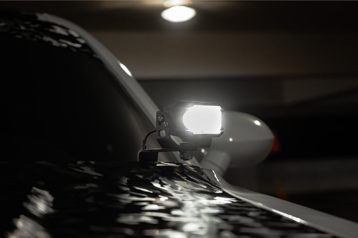 Morimoto LED Ditch Light System: 2008-2023 Dodge Challenger