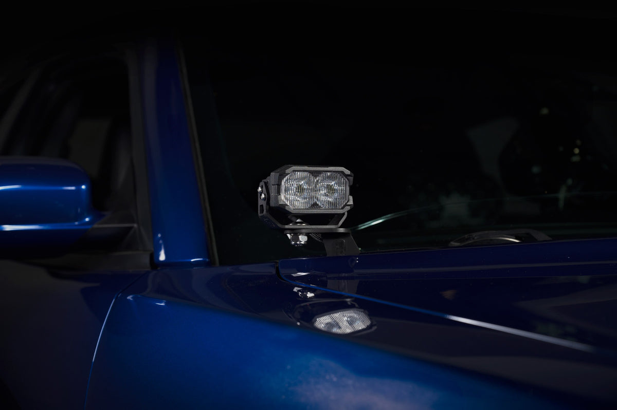 Morimoto LED Ditch Light System: 2015-2023 Dodge Charger