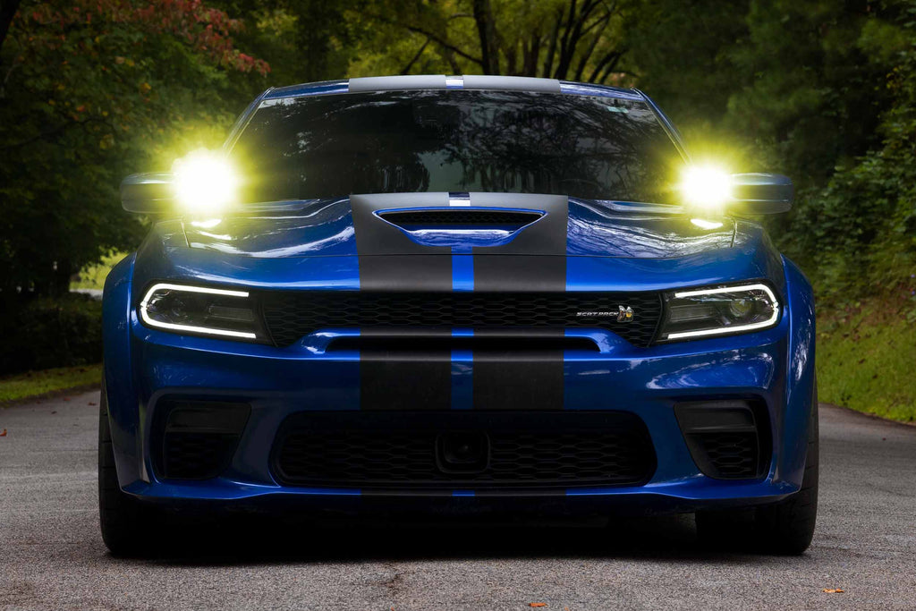 Morimoto LED Ditch Light System: 2015-2023 Dodge Charger