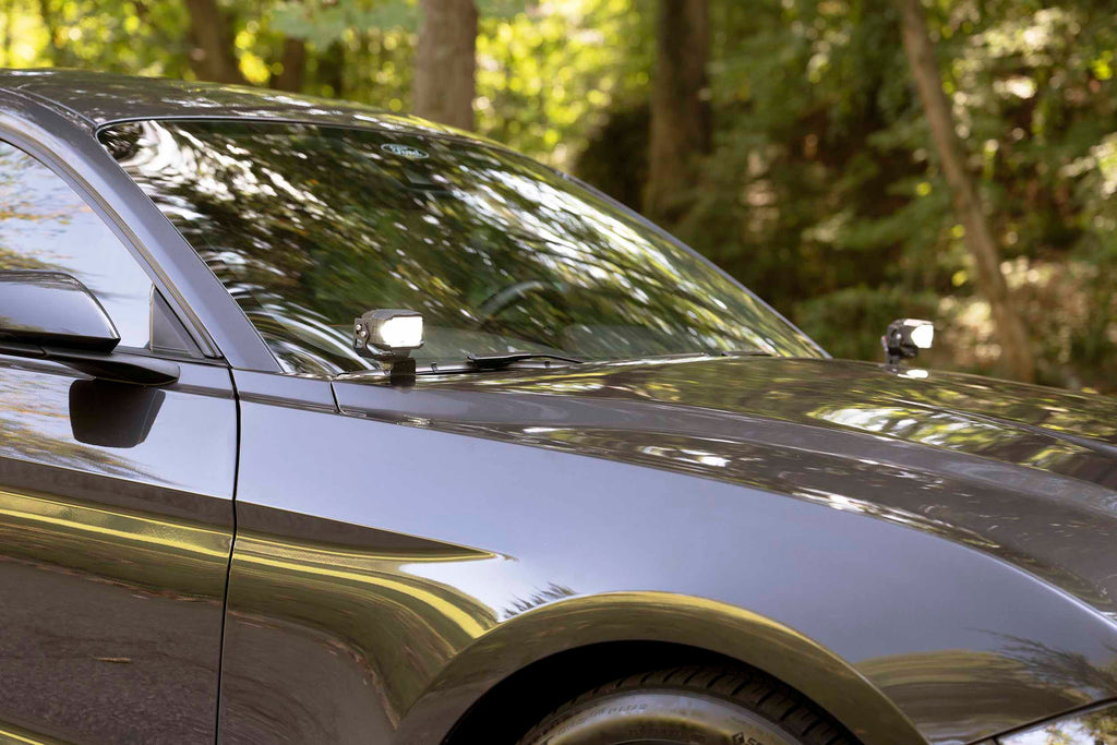 Morimoto LED Ditch Light System: 2018-2023 Ford Mustang