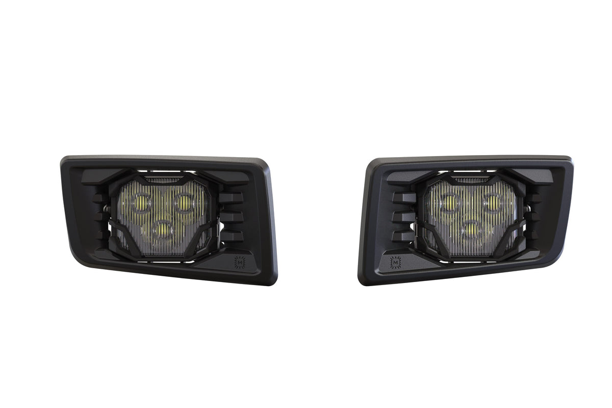 Morimoto 4Banger LED Fog Lights: 2010-2020 GMC Yukon / Yukon XL (Square Fogs)