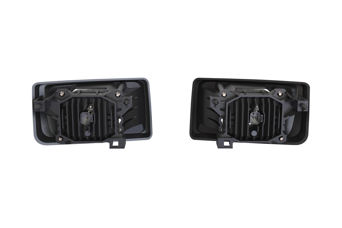 Morimoto 4Banger LED Fog Lights: 2007-2015 Chevy Avalanche (Square Fogs)