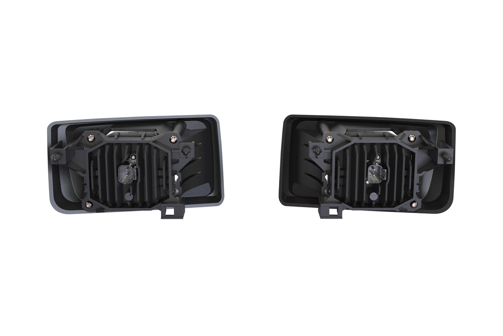 Morimoto 4Banger LED Fog Lights: 2007-2015 Chevy Silverado 1500 (Square Fogs)