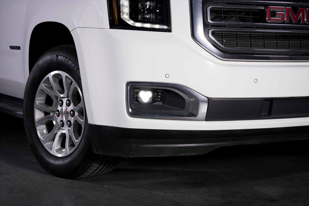 Morimoto 4Banger LED Fog Lights: 2007-2014 Chevy Suburban (Square Fogs)