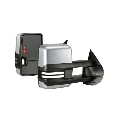 2015-2019 Chevy Silverado Tow Mirrors (Textured Arm)