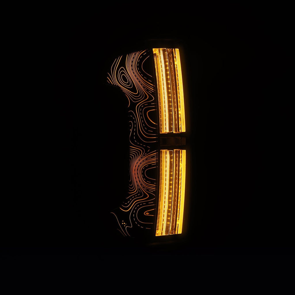 2014-2021 Toyota Tundra | AlphaRex TOPO-ETCH NOVA-Series Prismatic LED Tail Lights