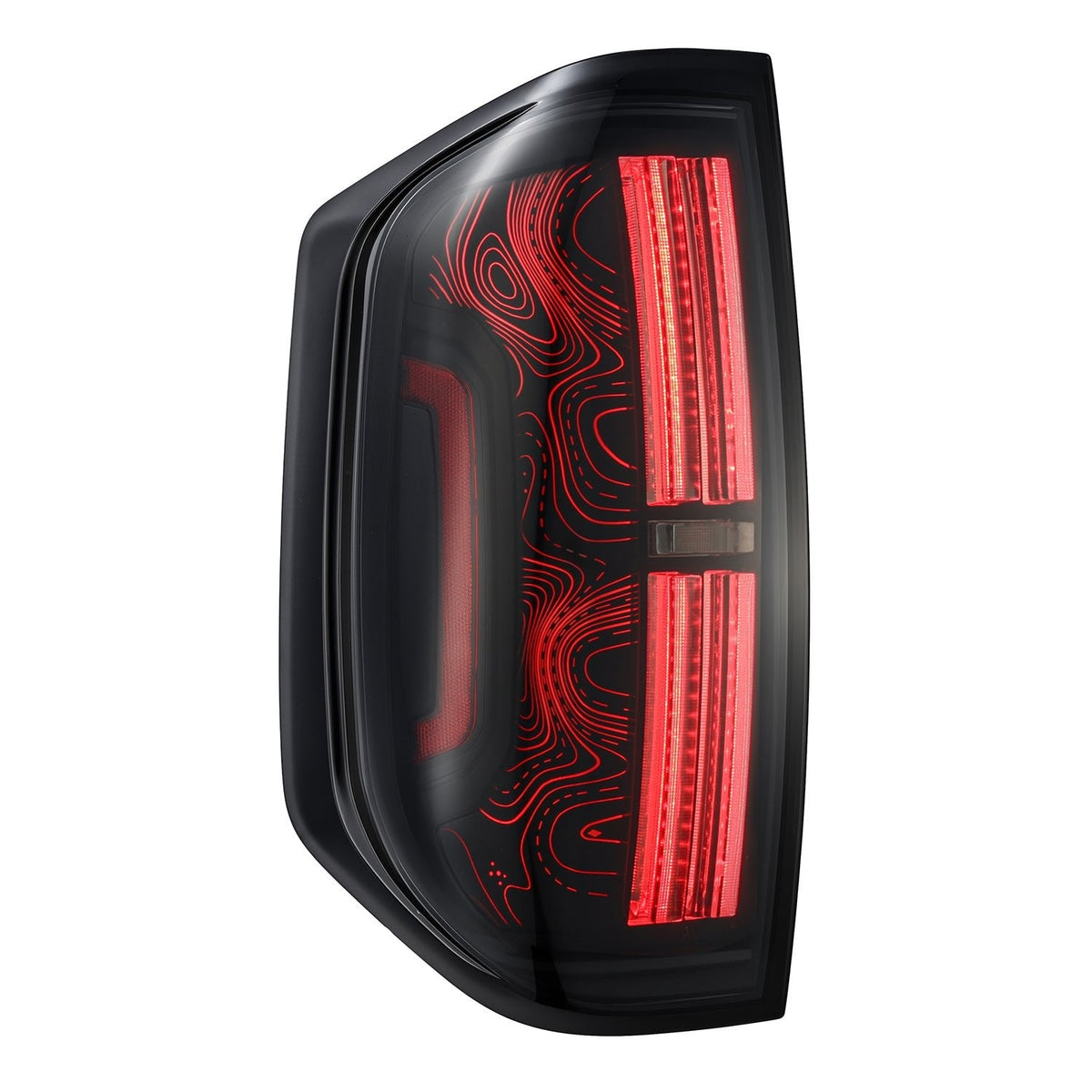 2014-2021 Toyota Tundra | AlphaRex TOPO-ETCH NOVA-Series Prismatic LED Tail Lights