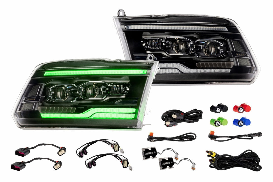 2009-2018 Ram 1500 | 2500 | 3500 XRGB Evo LED Headlights