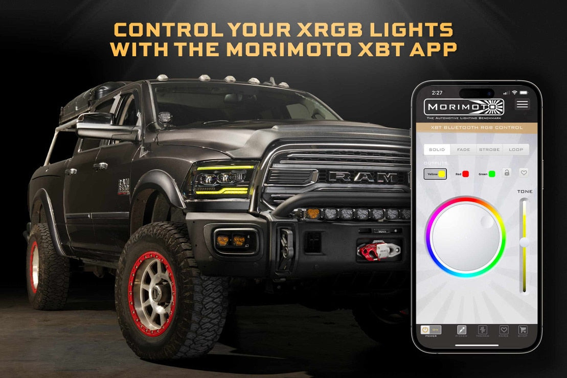 2009-2018 Ram 1500 | 2500 | 3500 XRGB Evo LED Headlights