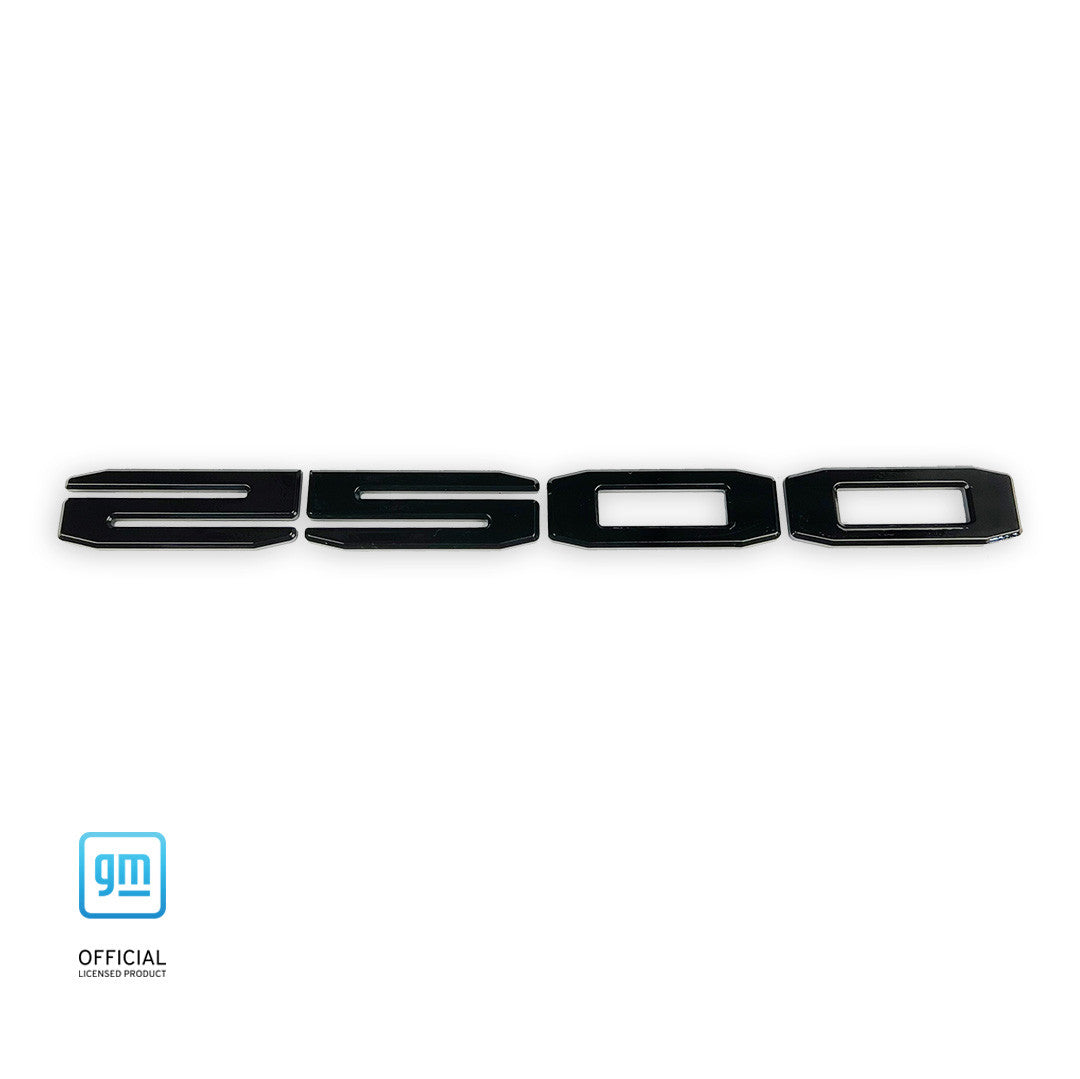 2020-2026 Chevy Silverado & GMC Sierra 2500 HD | 2500 Exterior Badge