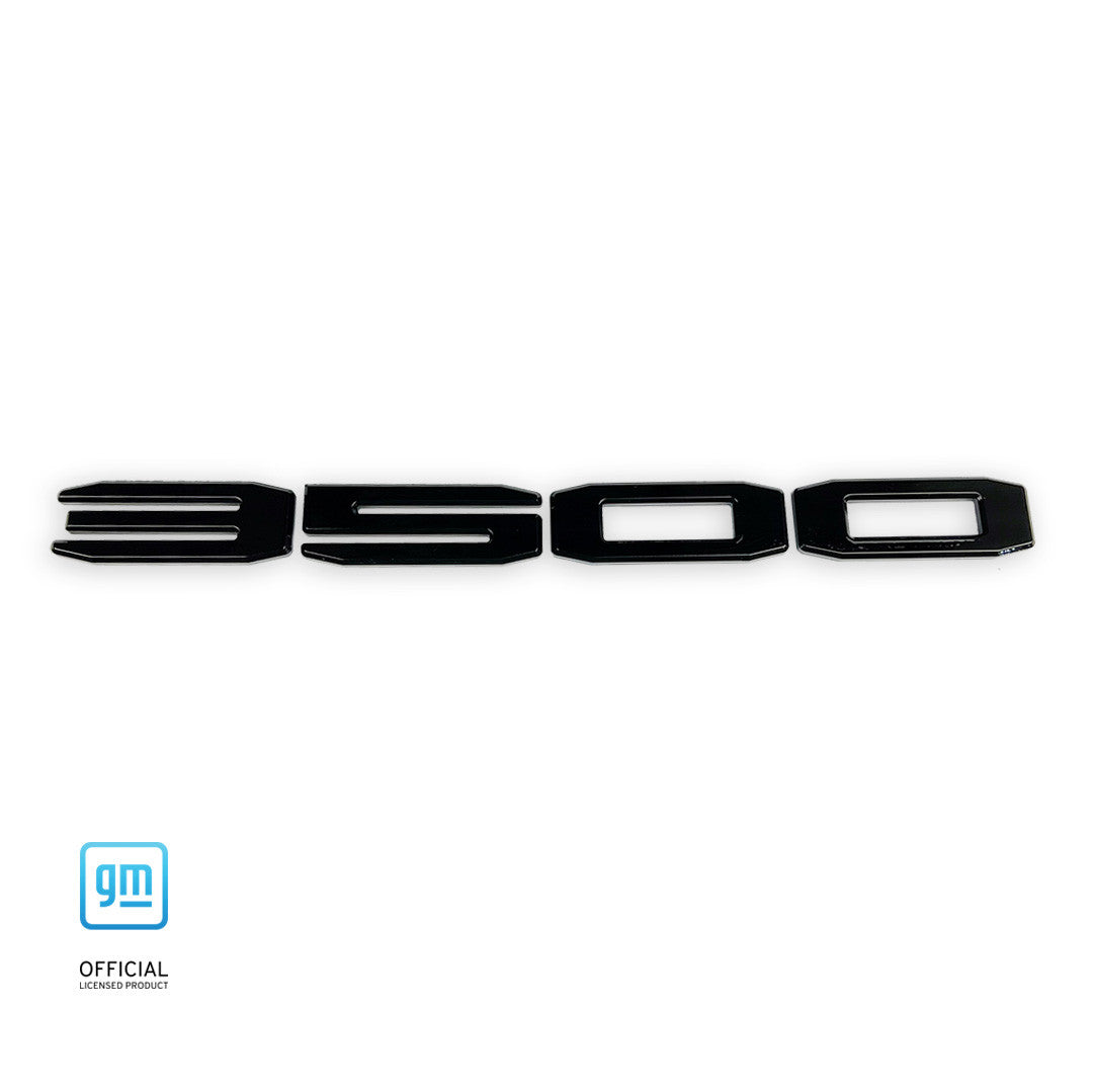 2020-2026 Chevy Silverado & GMC Sierra 3500 HD | 3500 Exterior Badge