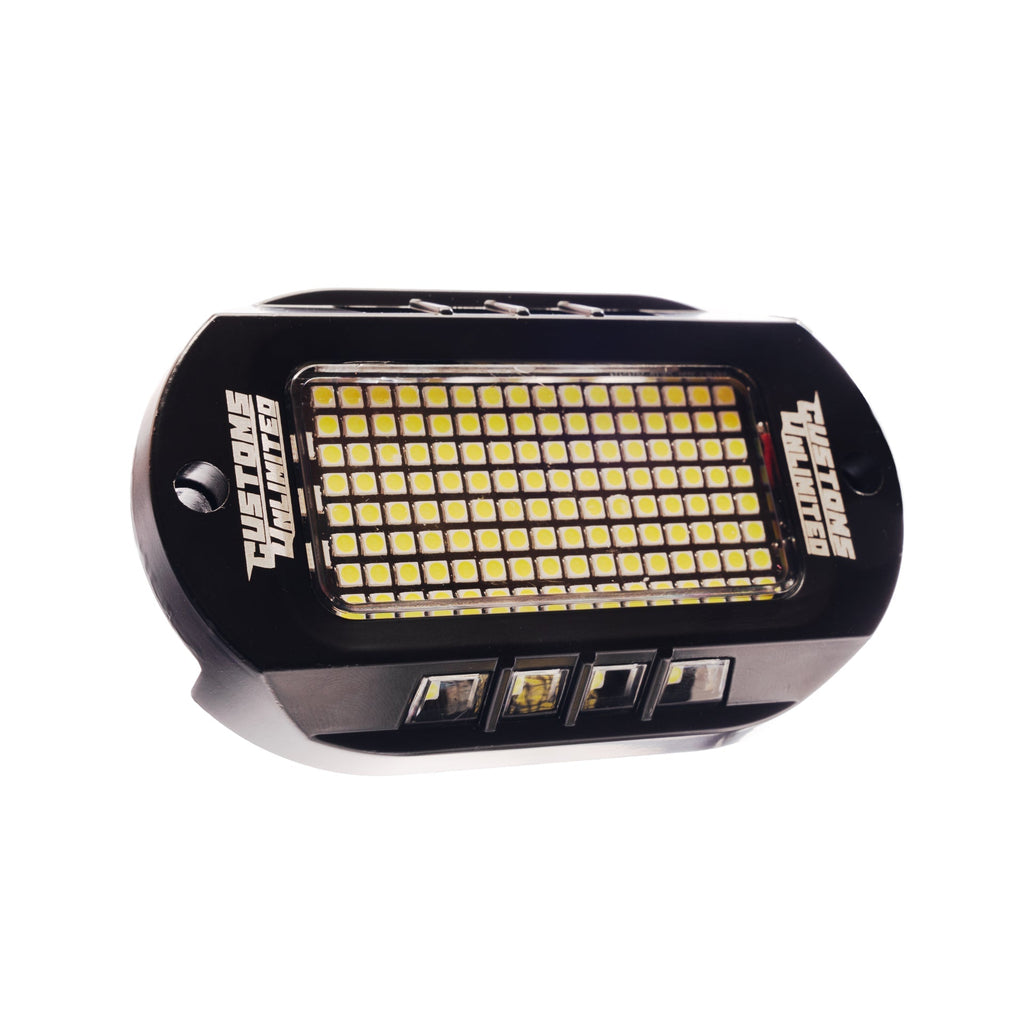 Pure White 144 LED Blazing Rock Light Kit