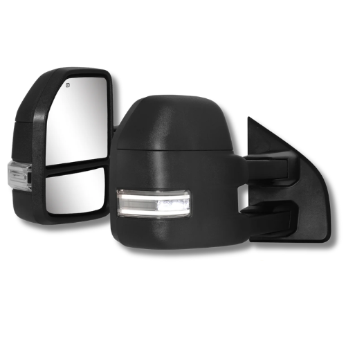 2021-2026 Ford F150 New Style Tow Mirrors (Textured Arm)