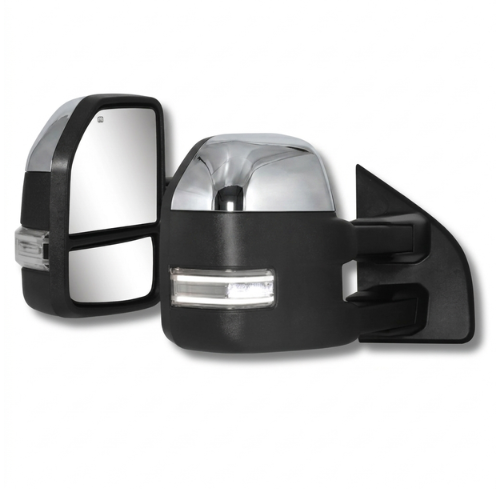 2004-2006 Ford F150 New Style Tow Mirrors (Textured Arm)