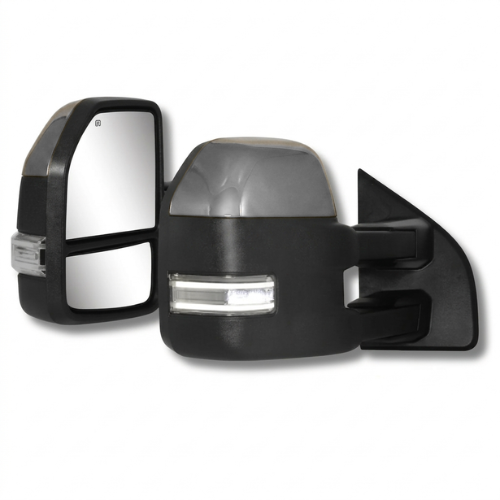 2004-2006 Ford F150 New Style Tow Mirrors (Textured Arm)