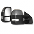 2008-2016 Ford SuperDuty New Style Tow Mirrors (Textured Arm)