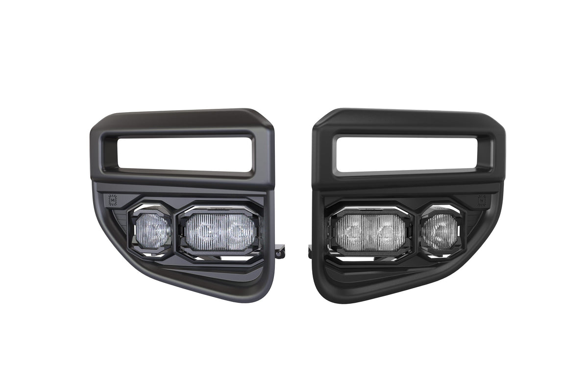 Morimoto Banger LED Fog Lights: 2020-2022 Ford Super Duty (OE LED Fogs)