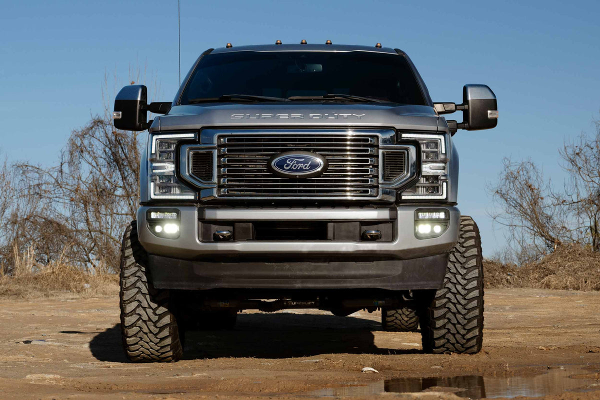 Morimoto Banger LED Fog Lights: 2020-2022 Ford Super Duty (OE LED Fogs)