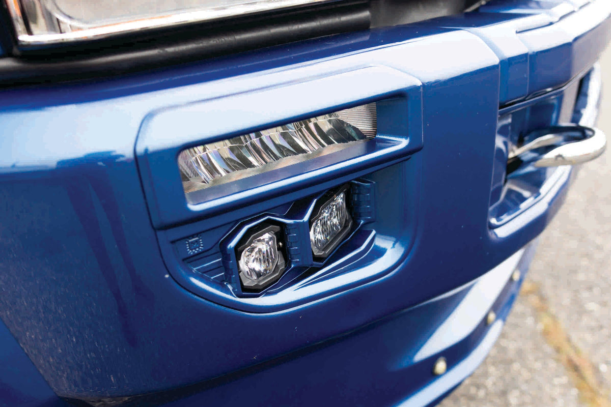 Morimoto Banger LED Fog Lights: 2020-2022 Ford Super Duty (OE LED Fogs)
