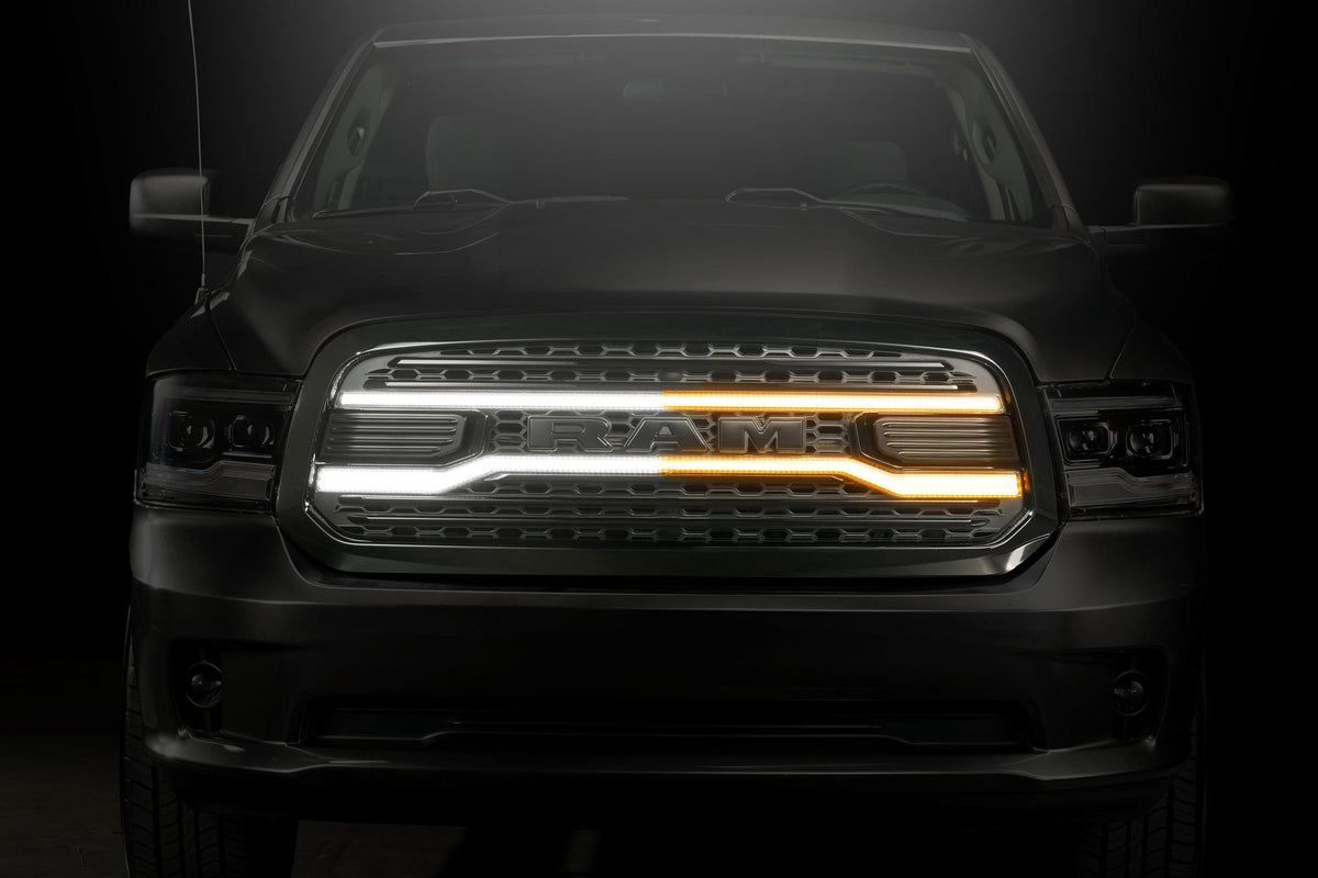 2013-2018 RAM 1500/2500/3500 & 2019-2024 RAM 1500 CLASSIC MORIMOTO XBG LED GRILLE