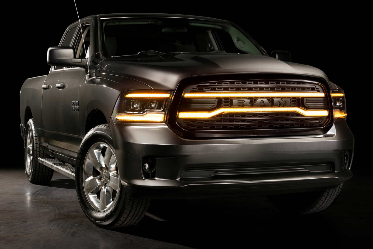 2013-2018 RAM 1500/2500/3500 & 2019-2024 RAM 1500 CLASSIC MORIMOTO XBG LED GRILLE