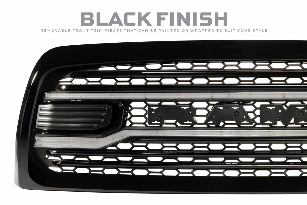 2013-2018 RAM 1500/2500/3500 & 2019-2024 RAM 1500 CLASSIC MORIMOTO XBG LED GRILLE