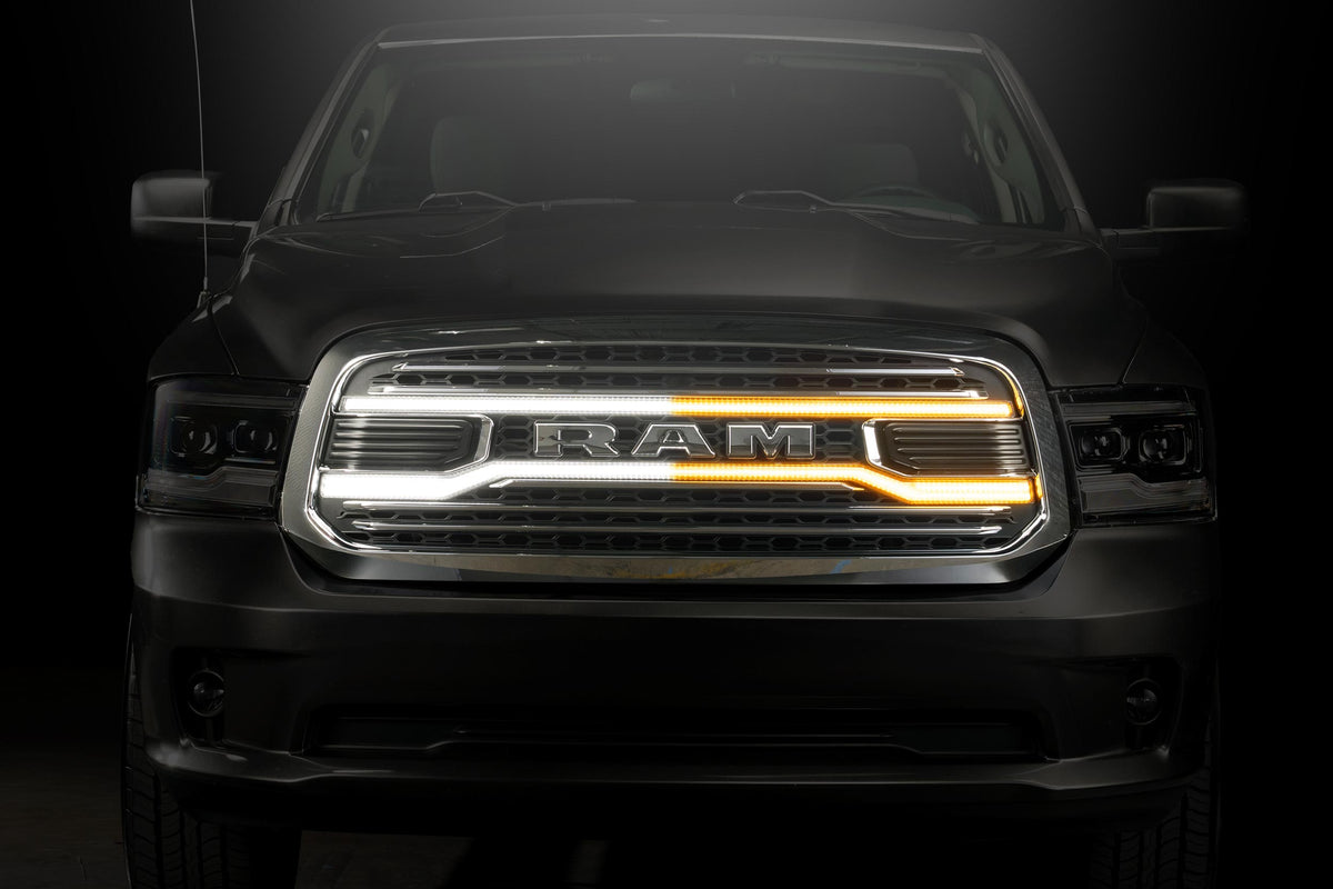 2013-2018 RAM 1500/2500/3500 & 2019-2024 RAM 1500 CLASSIC MORIMOTO XBG LED GRILLE