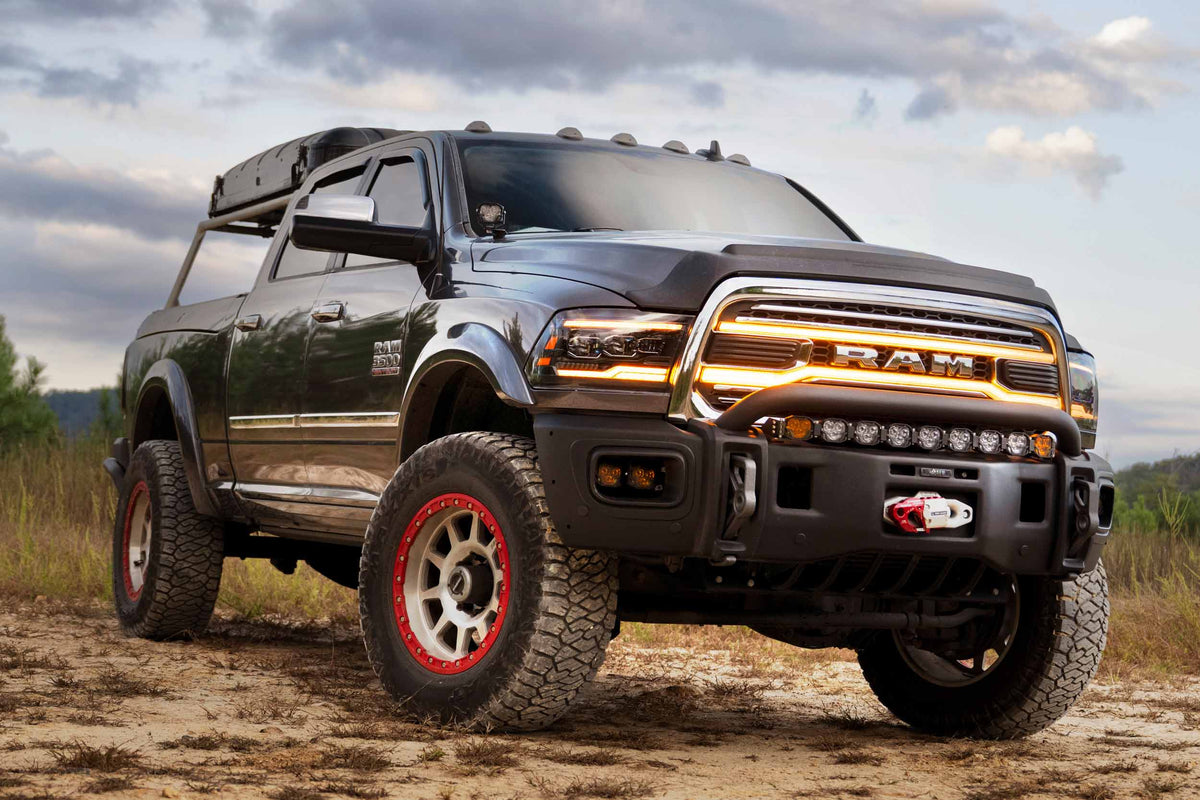 2013-2018 RAM 1500/2500/3500 & 2019-2024 RAM 1500 CLASSIC MORIMOTO XBG LED GRILLE