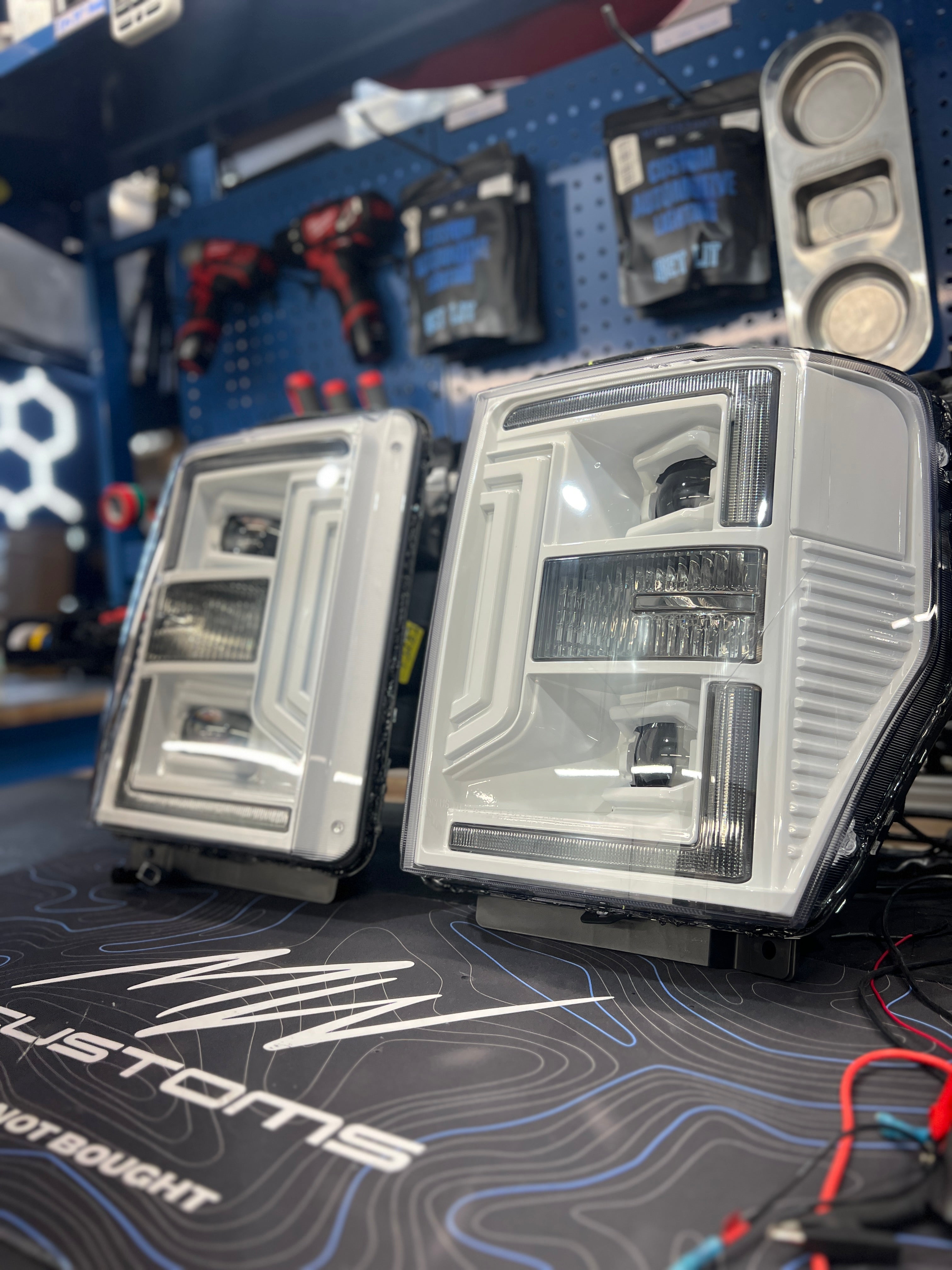 2008-10 FORD SUPER DUTY MORIMOTO HYBRID LED HEADLIGHTS