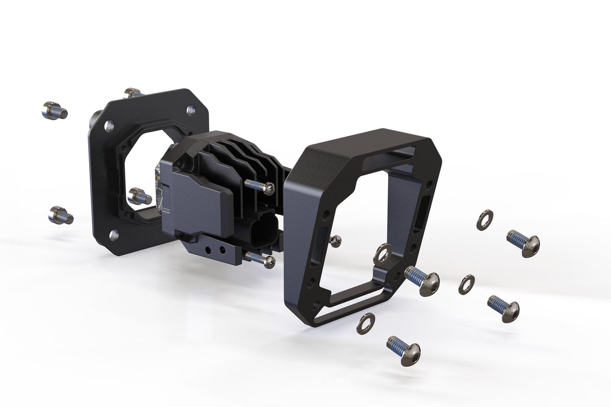 Morimoto 1Banger Pod Lights: Flush Mounting Kit