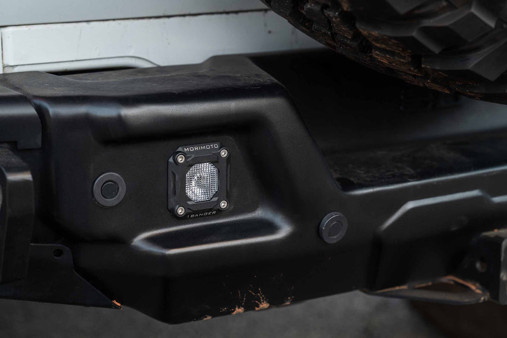 Morimoto 1Banger Pod Lights: Flush Mounting Kit