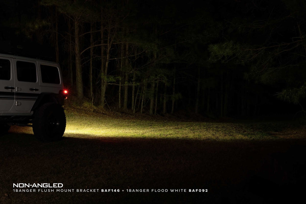 Morimoto 1Banger Pod Lights: Flush Mounting Kit