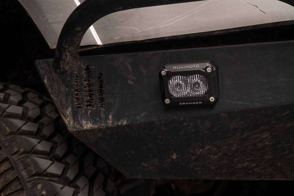 Morimoto 2Banger Pod Lights: Flush Mounting Kit