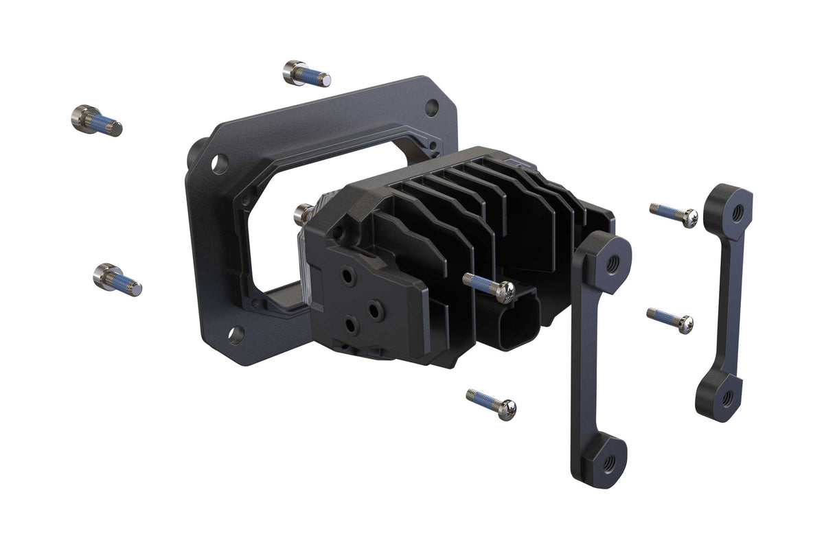 Morimoto 2Banger Pod Lights: Flush Mounting Kit