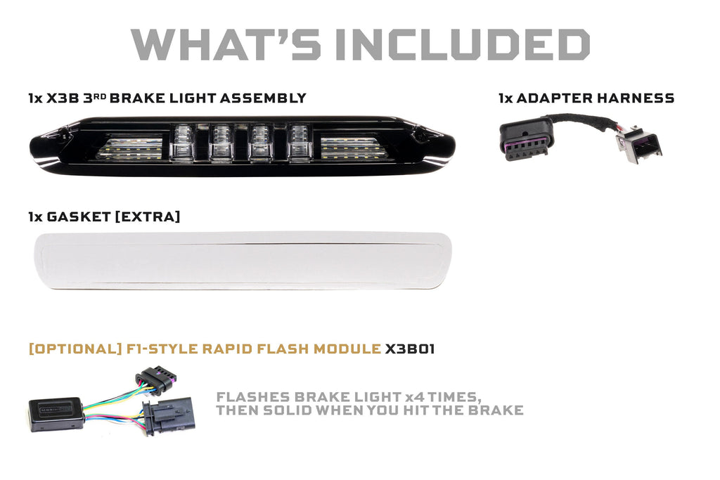 2009-2010 Hummer H3T X3B LED Third Brake Light