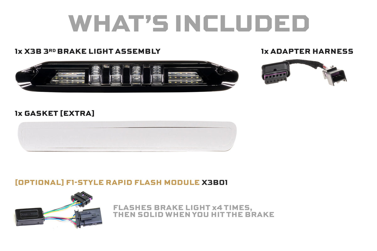 2009-2010 Hummer H3T X3B LED Third Brake Light