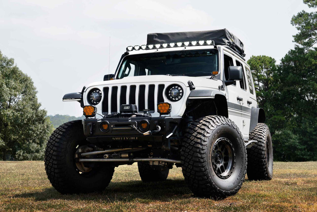 Morimoto 4Banger Light Bar System: 2018-2026 Jeep Wrangler JL