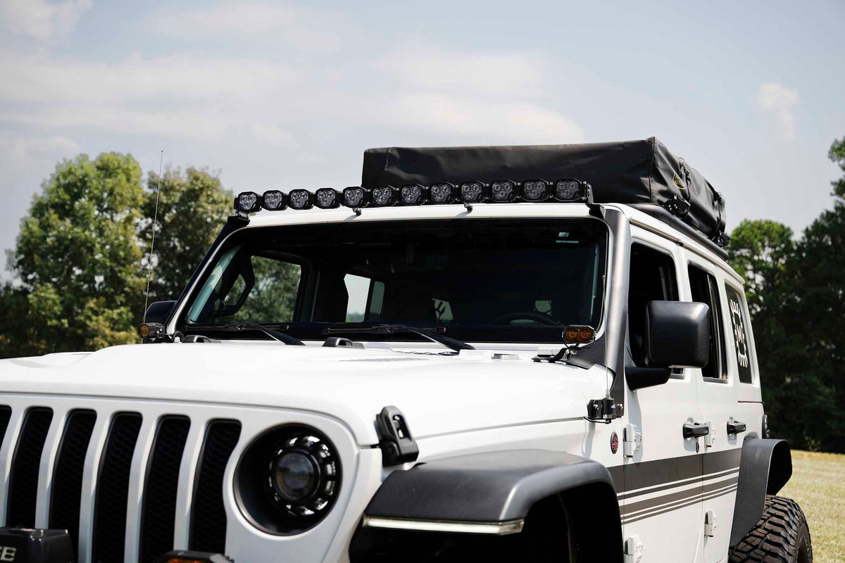 Morimoto 4Banger Light Bar System: 2018-2026 Jeep Wrangler JL