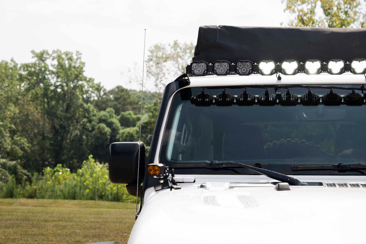 Morimoto 4Banger Light Bar System: 2018-2026 Jeep Wrangler JL