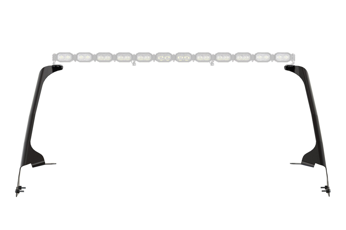 Morimoto Light Bar Roof Mounts: 2020-2026 Jeep Gladiator JT