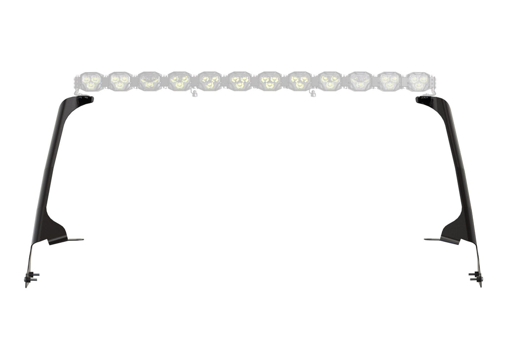 Morimoto Light Bar Roof Mounts: 2020-2026 Jeep Gladiator JT