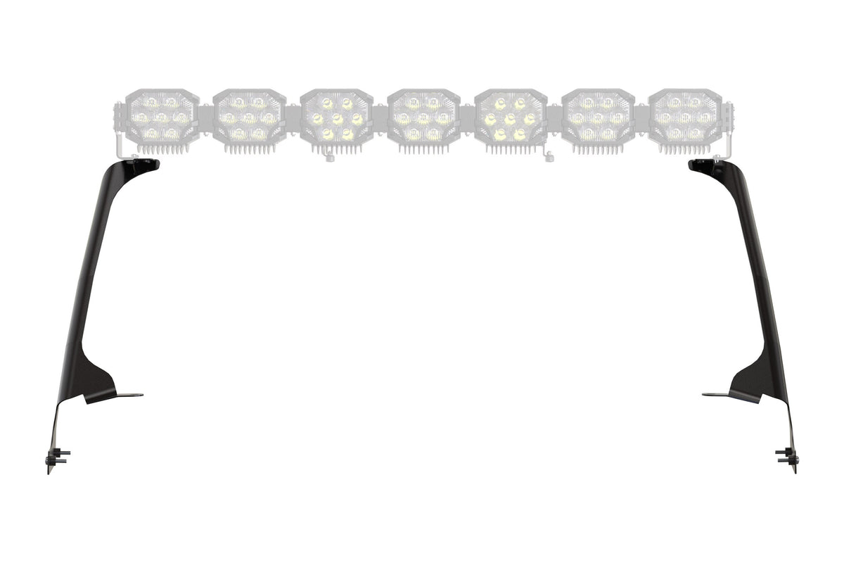 Morimoto Light Bar Roof Mounts: 2020-2026 Jeep Gladiator JT