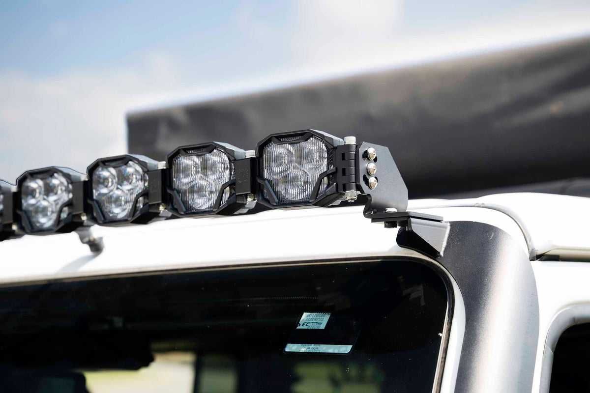 Morimoto Light Bar Roof Mounts: 2020-2026 Jeep Gladiator JT