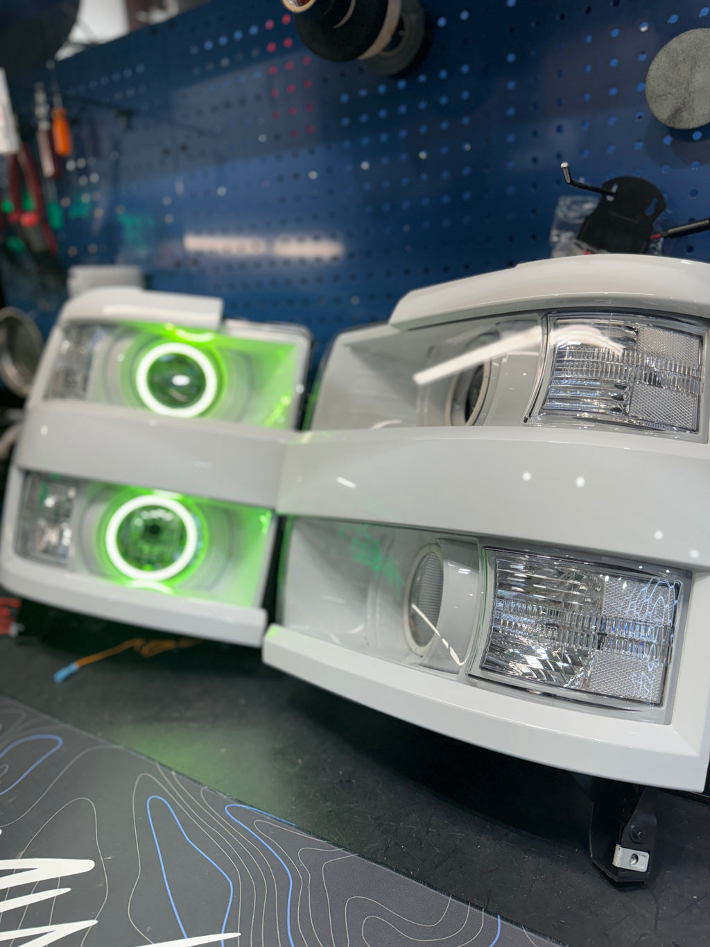 2015-19 CHEVROLET SILVERADO HD 2500/3500 OEM STYLE HEADLIGHTS