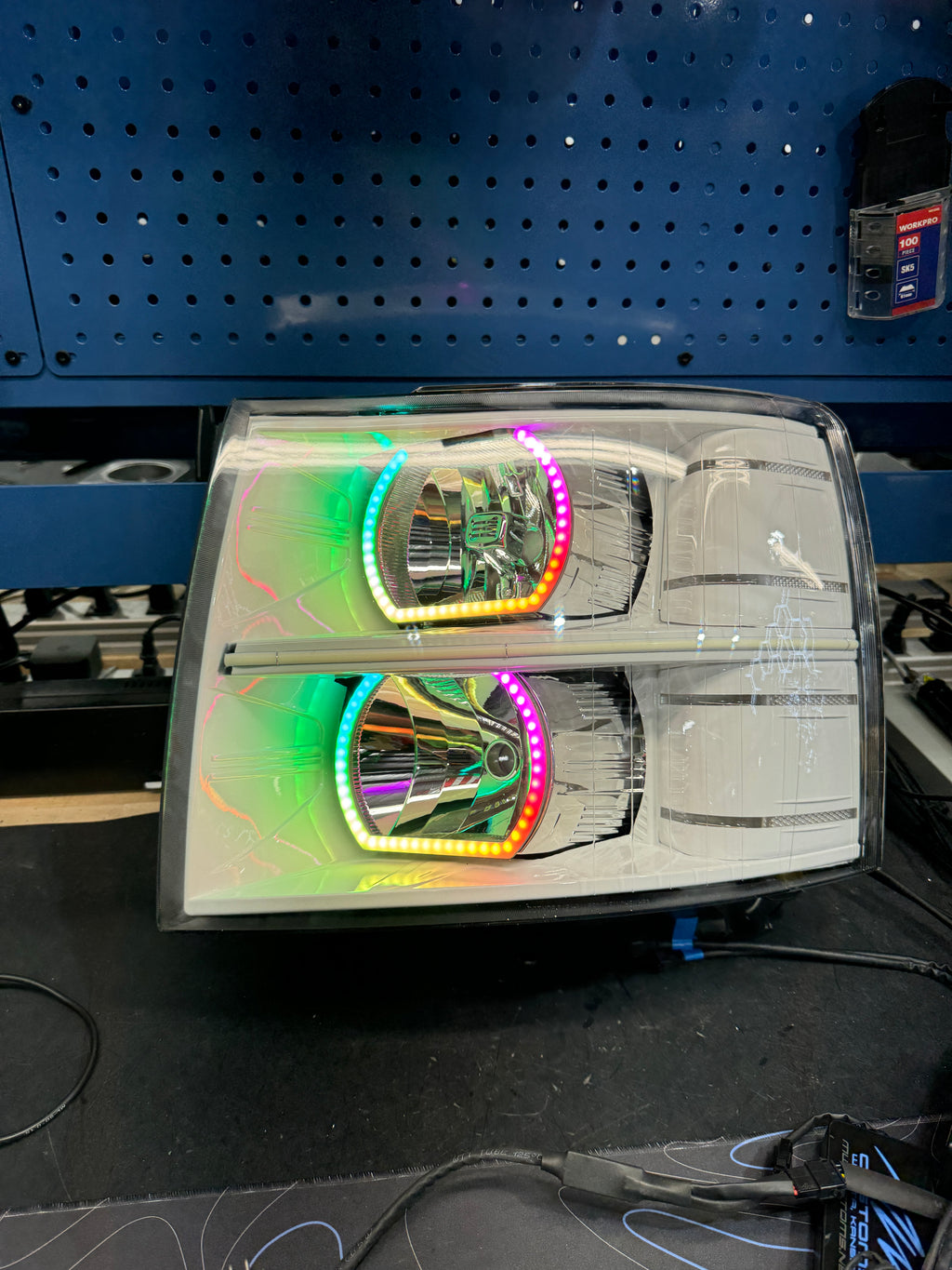 2007-13 CHEVROLET SILVERADO HALOGEN HEADLIGHTS