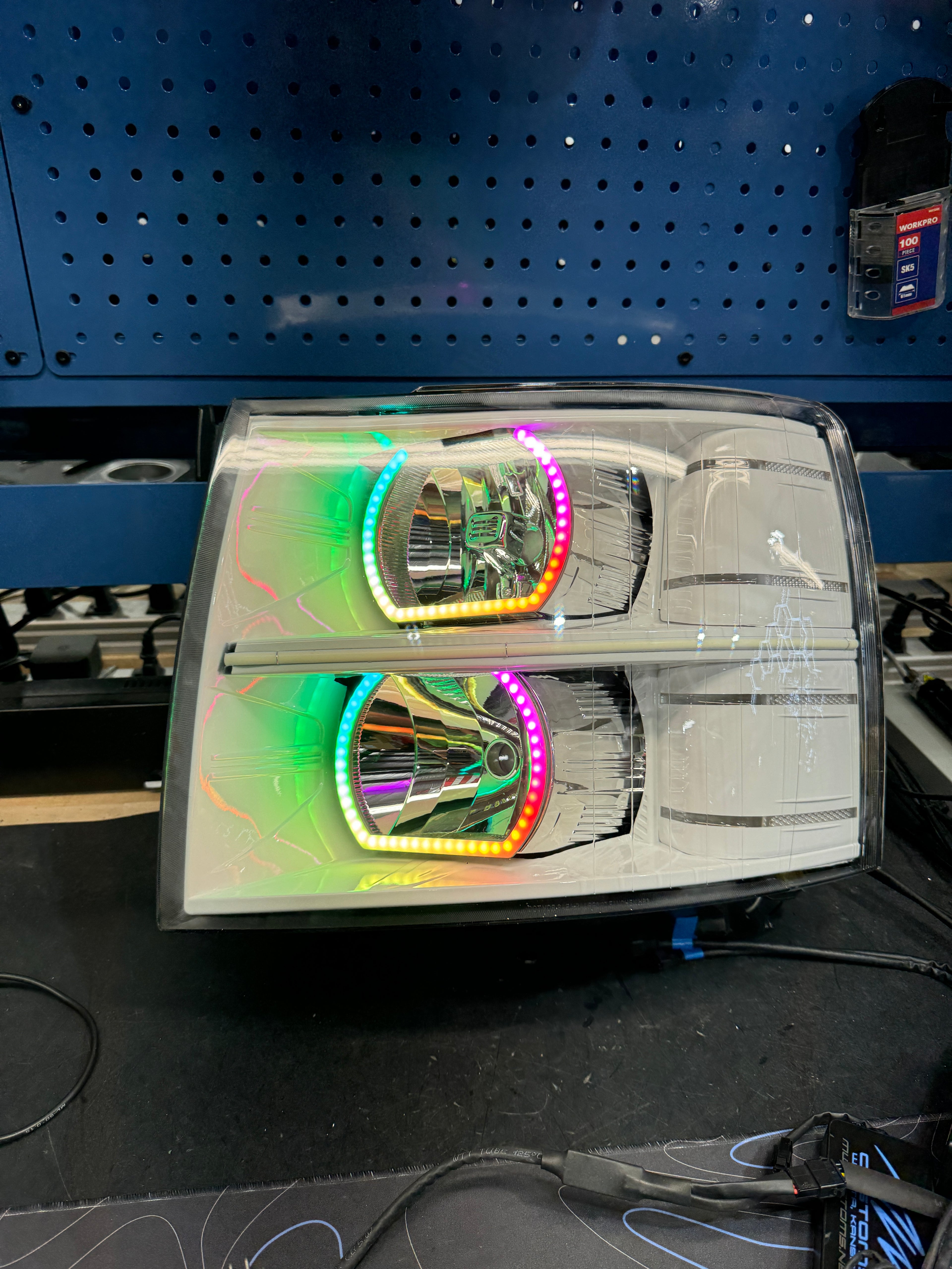 2007-13 CHEVROLET SILVERADO HALOGEN HEADLIGHTS