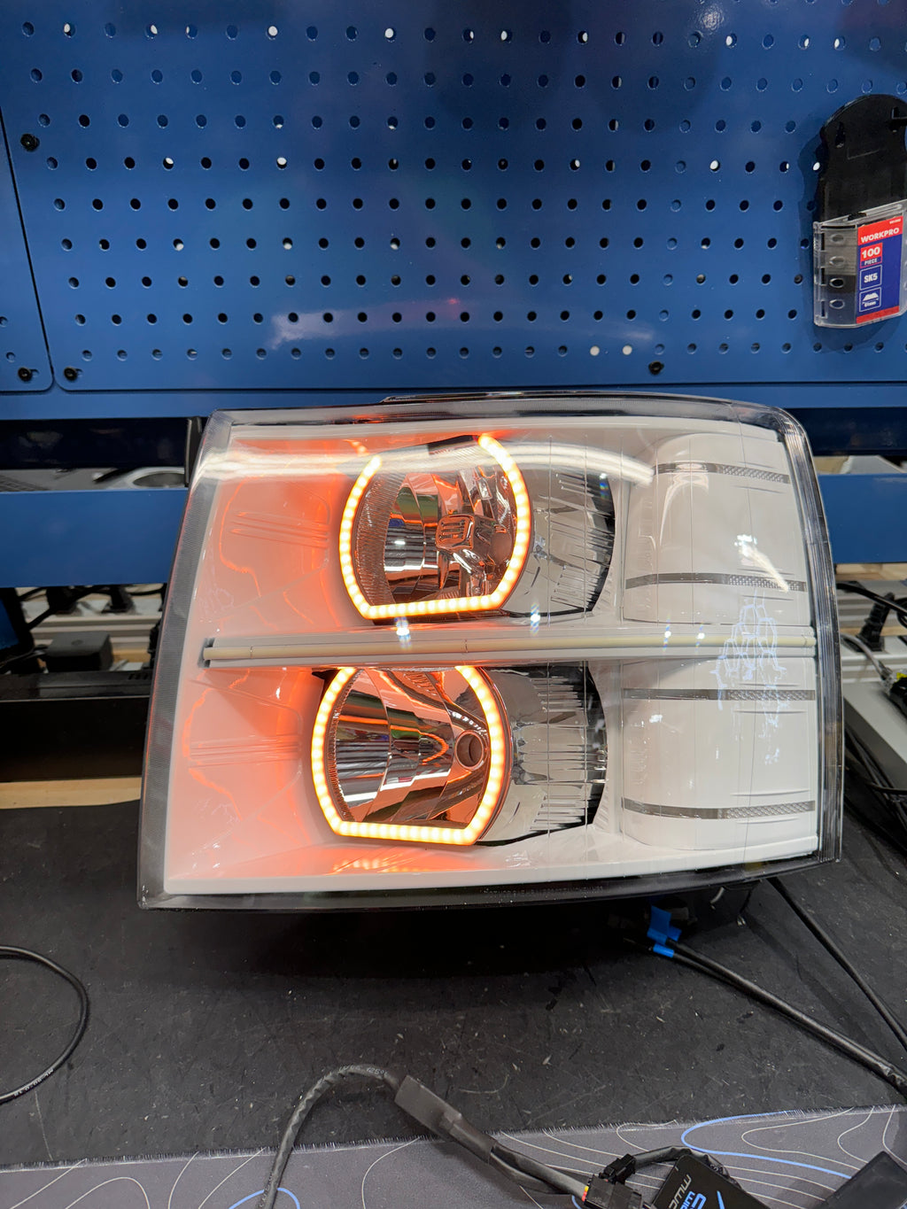 2007-13 CHEVROLET SILVERADO HALOGEN HEADLIGHTS