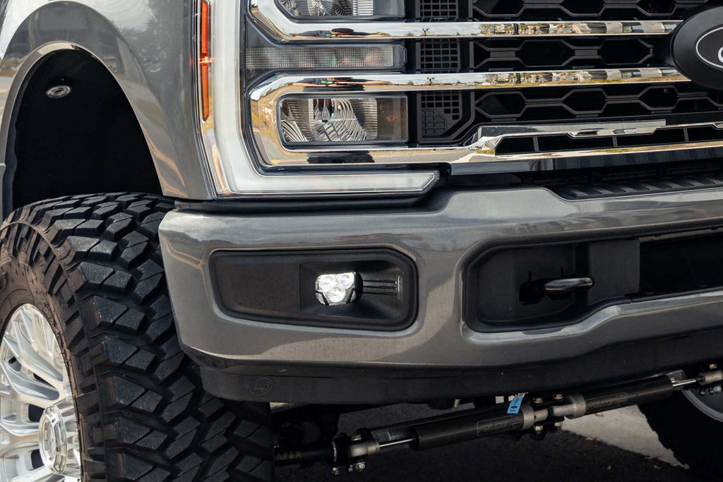 Morimoto 4Banger LED Fog Lights: 2023-2027 Ford Super Duty